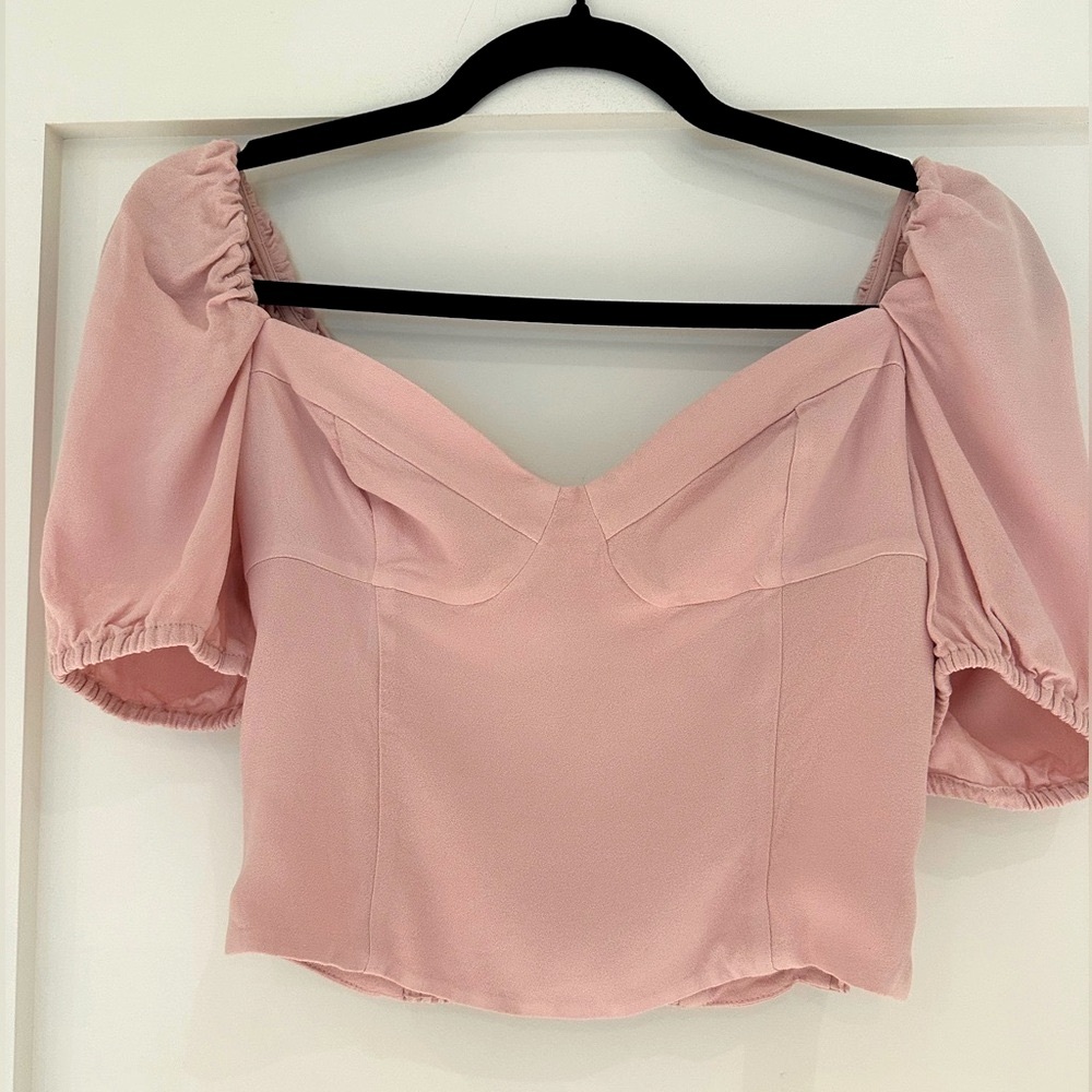 Reduced-Wilfred summer crop top